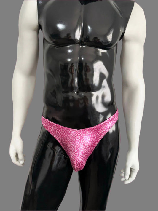 CHEETAH PET PUSSY PINK G-STRING THONG