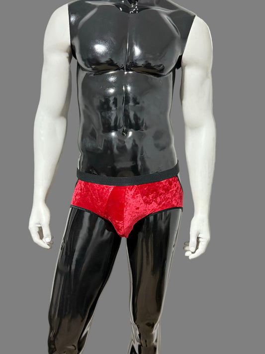 BUSSY COUTURE RED BRIEF JOCK