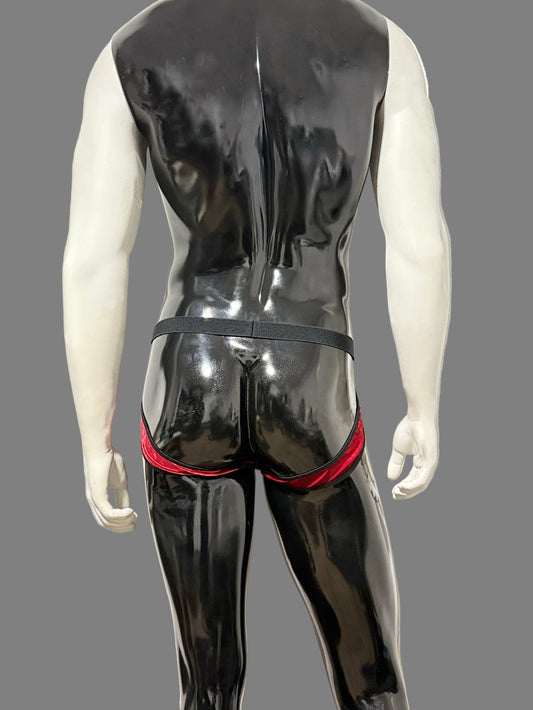 BUSSY COUTURE RED BRIEF JOCK