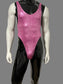 CHEETAH PET PUSSY PINK THONG LEOTARD