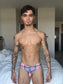 SLUTTY PLAID PINK G-STRING THONG